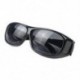 Sárga HD Unisex férfiak nők éjszakai látása napszemüvegek átfutása a szemüveg körül Új