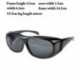 Sárga HD Unisex férfiak nők éjszakai látása napszemüvegek átfutása a szemüveg körül Új