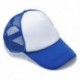 Fehér kék Üres sima snapback sapka Unisex férfiak női hip-hop állítható sport baseball sapka