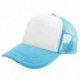 Fehér kék Üres sima snapback sapka Unisex férfiak női hip-hop állítható sport baseball sapka