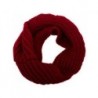 Bor vörös Férfi női gyapjú kötött téli meleg takaró nyak végtelen kör sál kendő Xmas ajándék