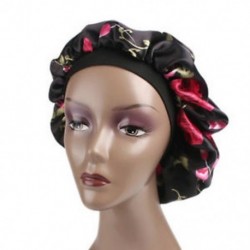 * 1 Nők széles sávú szaténcsomagja Kényelmes éjszakai alvó kalap haj sapka Női Turban