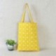 Szürke Plaid Vászon Bevásárló táska Váll Tote Satchel Square Csillag táskák Eco Messenger Bag