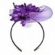 Rózsaszín Női Fascinator Feather Esküvői Party Pillbox Hat fejpánt Clip Fátyol Új