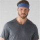 Fekete Férfiak nők sweatband fejpánt jóga tornaterem futó stretch sport izzadság fej zenekar