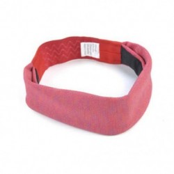 Piros Férfiak nők sweatband fejpánt jóga tornaterem futó stretch sport izzadság fej zenekar
