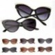Fekete keret Vintage Retro Cat Eye napszemüveg női divat szemüvegek árnyalatok szemüvegek UV400