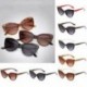 Barna keret Vintage Retro Cat Eye napszemüveg női divat szemüvegek árnyalatok szemüvegek UV400