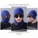 szürke Unisex férfiak kemping kalap téli meleg beanie baggy gyapjú sál kendő Fleece vonal