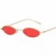 Ezüst   szürke VINTAGE RETRO SMALL OVAL FRAME SUNGLASSES NŐI FASHION SHADES TRENDY GLASSES