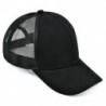 Fekete 2018 lófarok baseball sapka nők rendetlen bun baseball sapka Snapback sun sport sapkák
