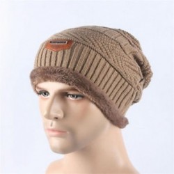 Khaki csak a Hat számára Férfiak Kemping Hat Téli Beanie Baggy Meleg Gyapjú Fleece Ski Cap   Sál Neckerchief