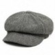 2 * Férfiak Női halszálkás Bunnet Beret Golf Tweed Cabbie Gatsby Hat Hírlevél Ivy Cap
