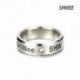 Min Ho KPOP STAINLESS STEEL SHINEE ON MIN MIN TAEMIN KEY JONG HYUN KPOP RING JEWELRY