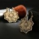 Arany Antik ezüst cigány indiai törzsi etnikai hoop Dangle Mandala fülbevaló Boho Hot