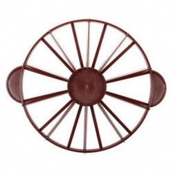 2db Vörösesbarna színű - 27cm-es 12 szeletes sütőforma - műanyag forma pitéhez - tortához - süteményekhez - A8S6