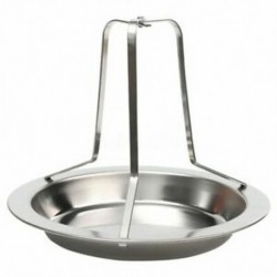 2X (sör csirke kacsa pörkölő csepegő serpenyővel Grillező sütőtartó J8W8