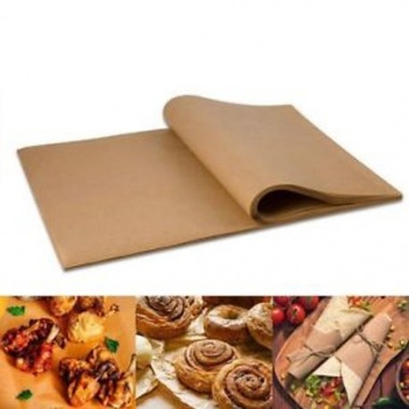 100db 40cm x 30cm-es Szilikonos sütőpapír - sütőfólia - S1Q1