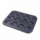 5 x 12 adagos Muffin fém sütőforma - C4R2