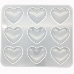 2 x 9 adagos Szív alakú szilikon forma - csokoládéforma - fondant forma - A6Q8