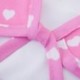 Lovey Cartoon csecsemő kisgyermek vízálló ujjú vállpántos gyerek etetése Smoc X3L4