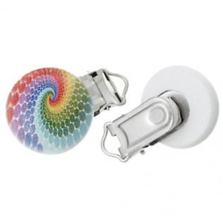 5 db-os baba cumi klipek tartója, fából készült kerek csecsemőnek 4,4 cm X2,9 cm, vicces M8 T8G1