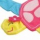 2X (Baby Kids csecsemő aranyos rajzfilm állati mellvéd ebédruhák lágy nyál törülközővel (H2F7