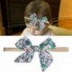 Baby Girl Super Stretchy fejpánt Nagy Csipke szirmok Virágos Baby Hair Band Új A2H1