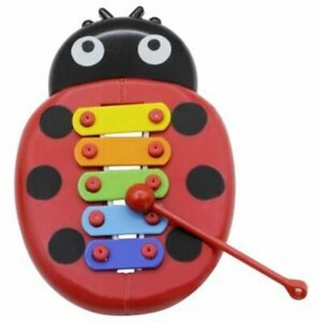 6X (Aranyos Cartoon Inset Beetle Musical Toy Percussion Gyerek hangszer Ki J7N5