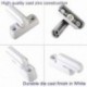 1X (8 X Sash Jammers - Extra biztonsági zárak az uPVC ablakokhoz és ajtókhoz - Cink C5C5