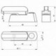 1X (8 X Sash Jammers - Extra biztonsági zárak az uPVC ablakokhoz és ajtókhoz - Cink C5C5