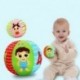 6X (Jollybaby baba színes aranyos labdajátékok oktatási fejlesztési puha cucc D7Y7