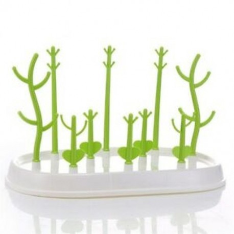 2X (1 db biztonságos leválasztható baba palackszárító állvány drainer tároló polc I3E4)