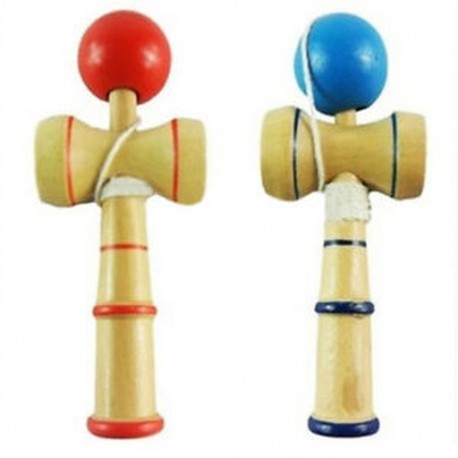 10x (Gyerek kendama labdát pihentető fajátékok klasszikus egyensúlyi képességű díszes játék R3V2