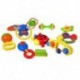Vicces 10 darabos állati harangok Bells Kids Baby Rattle I4Z2 X3S5 S3L4