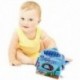 2X (JOLLYBABY Baba Tevékenység Pecsétkönyv, Csecsemő Nem Toxikus Szövet Könyv, Kisgyermek V5H2