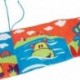 4X (Csecsemők gyermekeik ágyának galéria Magas kontrasztú fejlett puzzle Állatkert ClothE9L9