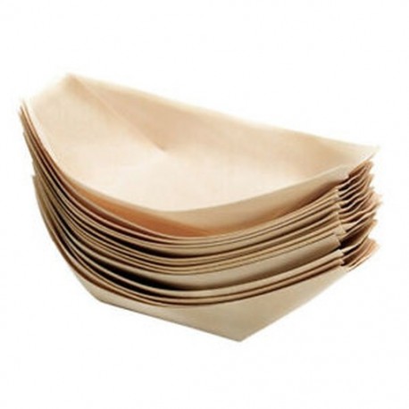 2X (100x fából készült hajó környezetbarát kézifűkészlet, eldobható pult A8Y7