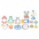 1X (Baby Rattles Teethers Set műanyag rajzfilm Jingle Bell csecsemőjátékok N B8H3