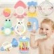 1X (Baby Rattles Teethers Set műanyag rajzfilm Jingle Bell csecsemőjátékok N B8H3