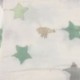 4X (Cotton Lange újszülött Swaddle Blanket hálózsák 110 cm x 110 cm - staN4C6