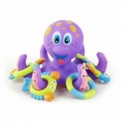 3X (Octopus dobó kör kis polip gyerekeknek játék játék puzzle baba fürdő G2Q0