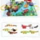 Jollybaby baba 3D jelenet dinoszaurusz szövet könyv és dráma pad baba Rattle korai A0N6