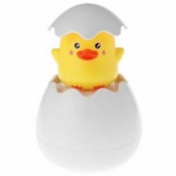 6X (1db-os babafürdős játékok fürdőszobában játszó vízpermetező eszköz DUCK EGG Shower Fl Z4S7