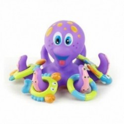 4X (polip dobás kör kis polip gyerekeknek játék játék puzzle baba fürdő U6Y4