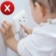 5X (Kimeneti dugaszoló fedelek (50 csomag) Ultra tiszta, gyermekbiztos elektromos Protecto B3N2