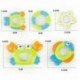 5X (Octopus dobó kör kis polip gyerekeknek játék játék puzzle baba fürdő L1M5