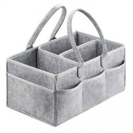 4X (Baby Diaper Caddy hordozható, összecsukható, tartós, óvodai alapvető kellékek BX5I6