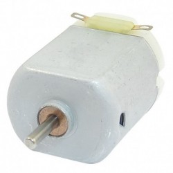 6300-23000RPM 3-6 V nagynyomatékú mágneses elektromos mini DC motor ezüst G1L6