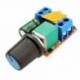 Mini DC motor PWM sebességszabályozó 3V 6V 12V 24V 35VDC 90W 5a DC motor Spee F1D4